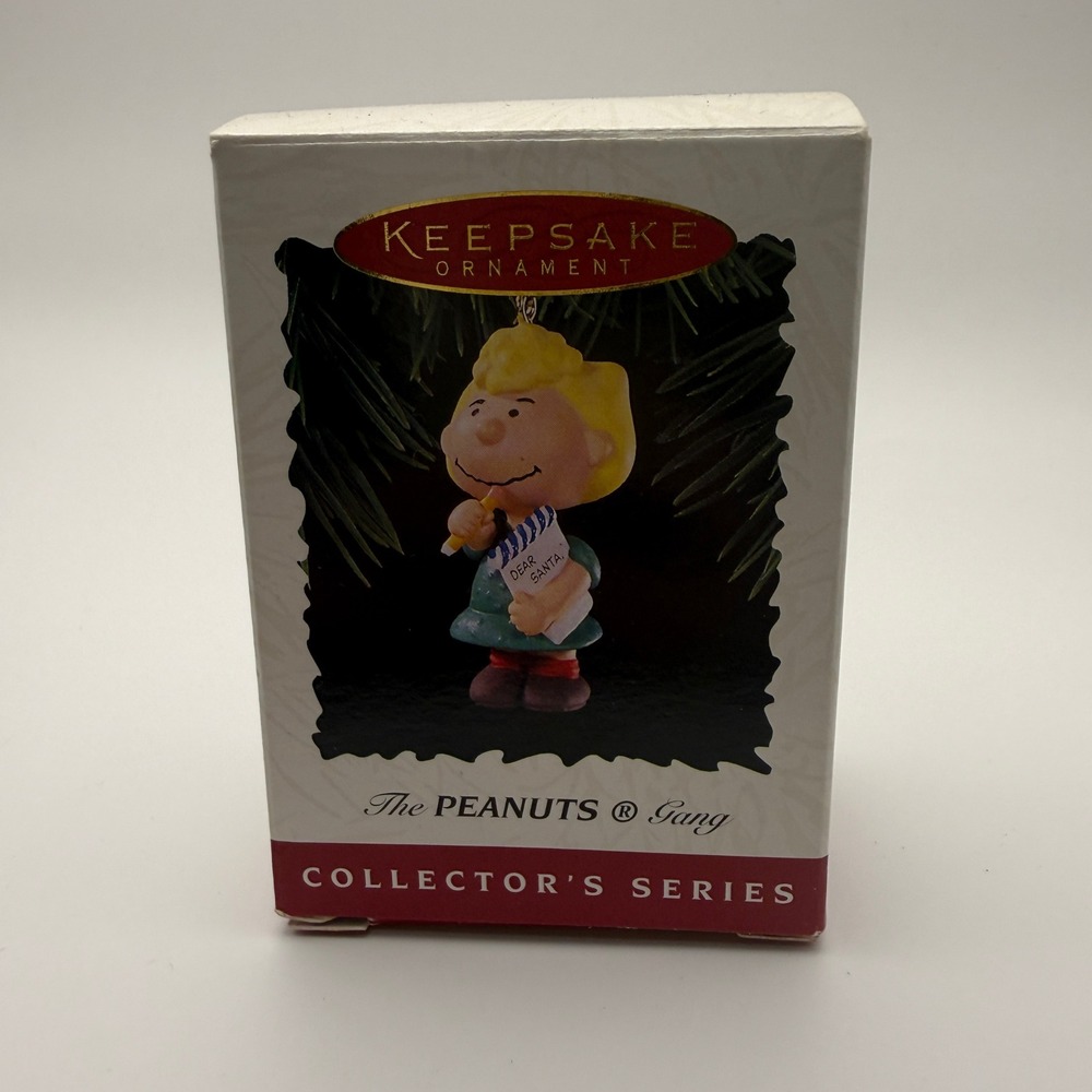 Hallmark Keepsake Ornament 1996 Sally Peanuts Gang Collector Series QX5381
